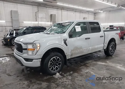 2022 Ford F-150 Xl z USA, uszkodzony, nr VIN 1FTEW1EB4NKD22754